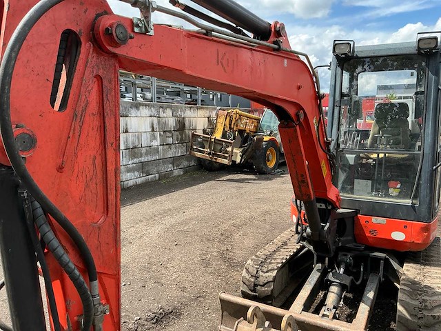 2014 kubota kx101-3cx3 minigraafmachine - afbeelding 15 van  47