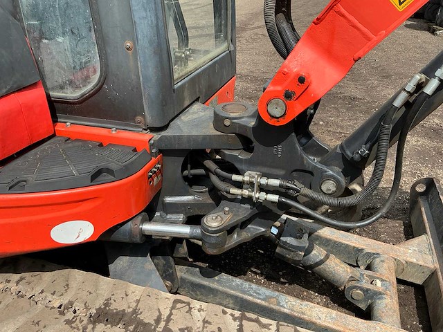 2014 kubota kx101-3cx3 minigraafmachine - afbeelding 17 van  47