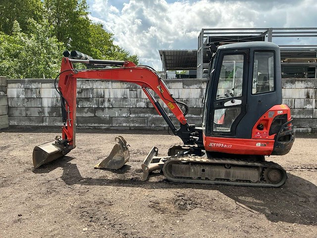 2014 kubota kx101-3cx3 minigraafmachine - afbeelding 12 van  47