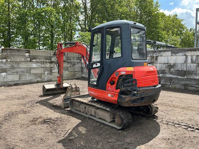 2014 kubota kx101-3cx3 minigraafmachine - afbeelding 23 van  47