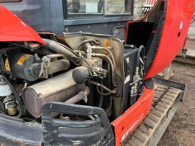 2014 kubota kx101-3cx3 minigraafmachine - afbeelding 39 van  47