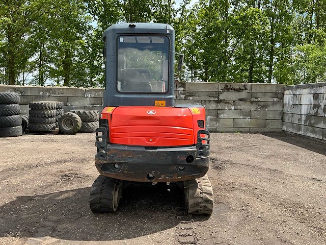 2014 kubota kx101-3cx3 minigraafmachine - afbeelding 34 van  47