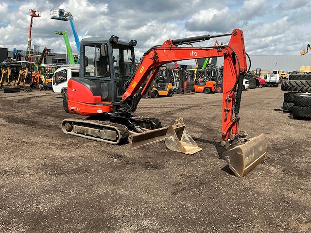 2014 kubota kx101-3cx3 minigraafmachine - afbeelding 45 van  47