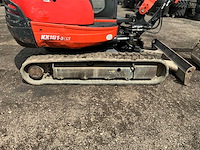 2014 kubota kx101-3cx3 minigraafmachine - afbeelding 3 van  30