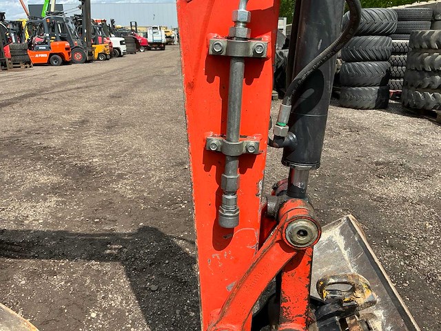 2014 kubota kx101-3cx3 minigraafmachine - afbeelding 11 van  30