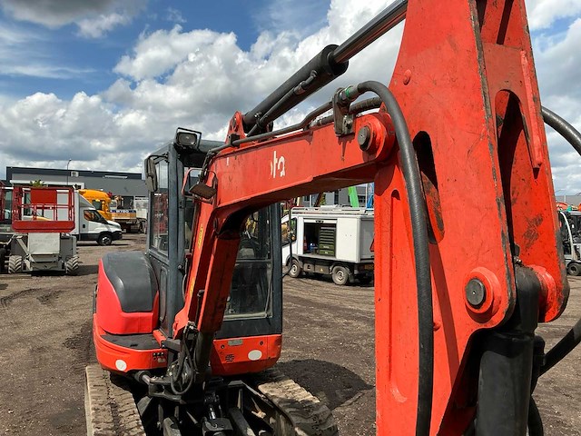 2014 kubota kx101-3cx3 minigraafmachine - afbeelding 12 van  30