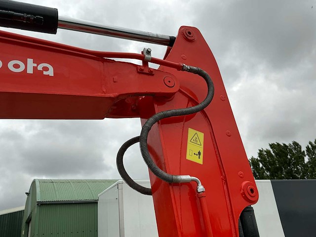 2014 kubota kx163 - midigraafmachine - afbeelding 6 van  41
