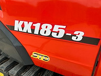 2014 kubota kx185-3 midigraafmachine - afbeelding 9 van  37