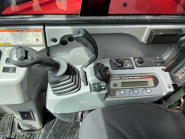 2014 kubota kx185-3 midigraafmachine - afbeelding 21 van  37