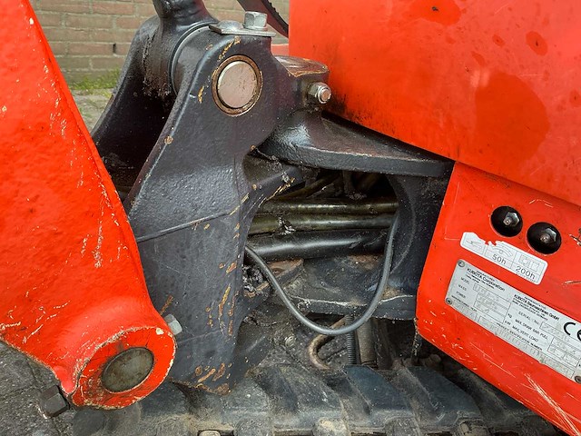2014 kubota u10-3 minigraafmachine - afbeelding 6 van  26