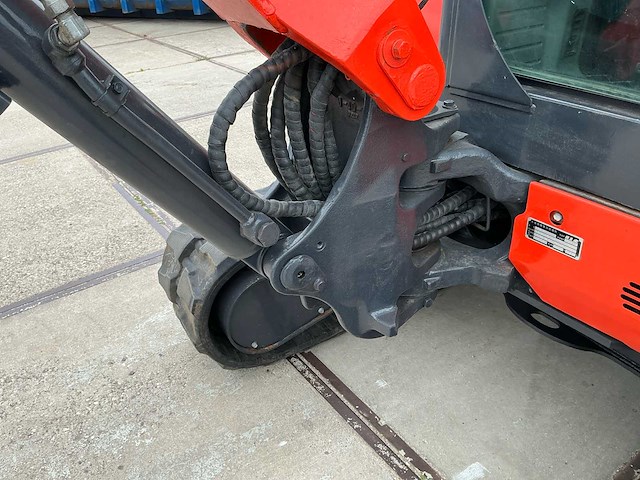 2014 kubota u55-4 midigraafmachine - afbeelding 10 van  47