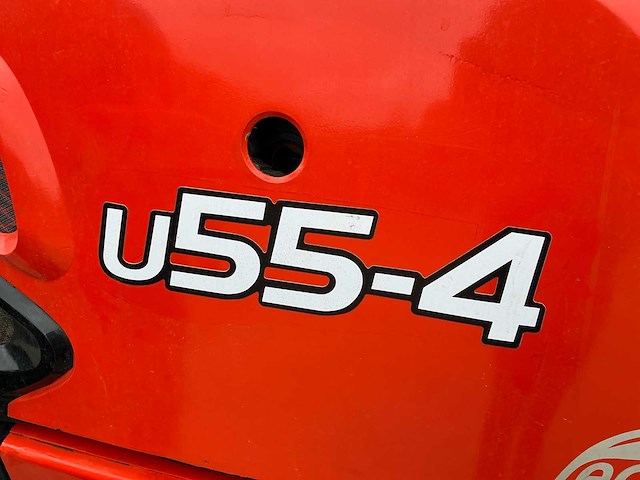 2014 kubota u55-4 midigraafmachine - afbeelding 24 van  47