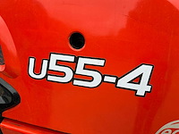 2014 kubota u55-4 midigraafmachine - afbeelding 24 van  47