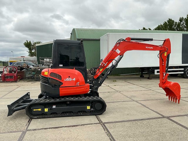 2014 kubota u55-4 midigraafmachine - afbeelding 44 van  47
