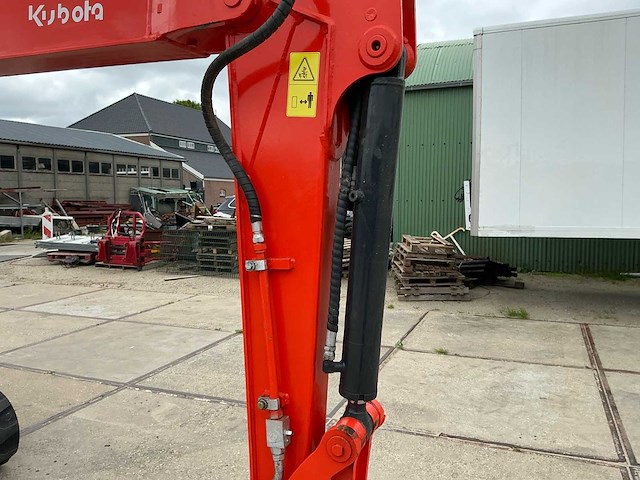 2014 kubota u55-4 midigraafmachine - afbeelding 2 van  47