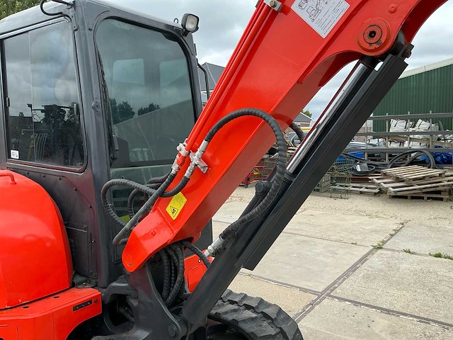 2014 kubota u55-4 midigraafmachine - afbeelding 7 van  47