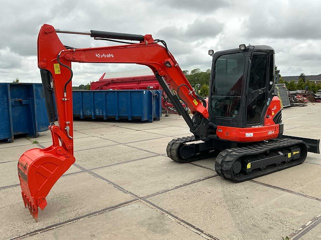 2014 kubota u55-4 midigraafmachine - afbeelding 1 van  47