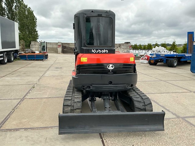 2014 kubota u55-4 midigraafmachine - afbeelding 34 van  47