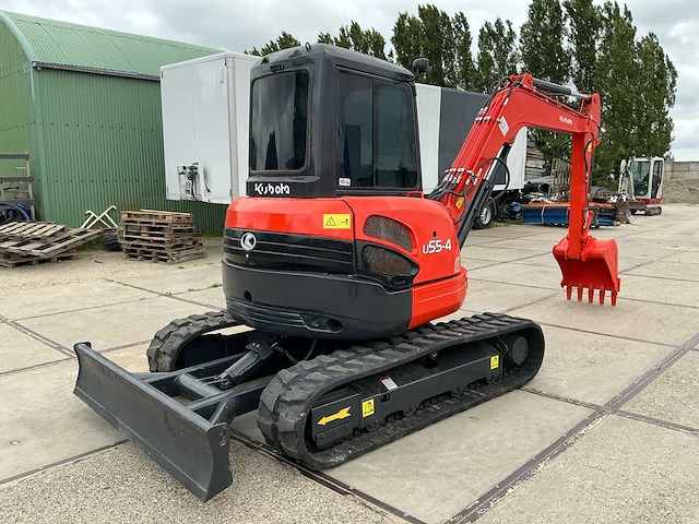 2014 kubota u55-4 midigraafmachine - afbeelding 43 van  47