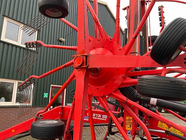 2014 kuhn ga 8731 masterdrive dubbele grashark - afbeelding 8 van  19