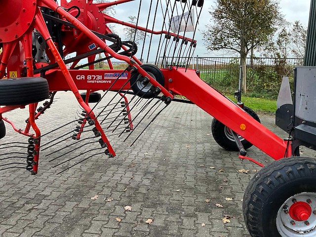 2014 kuhn ga 8731 masterdrive dubbele grashark - afbeelding 16 van  19