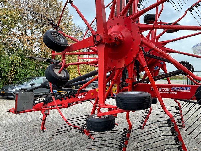 2014 kuhn ga 8731 masterdrive dubbele grashark - afbeelding 18 van  19