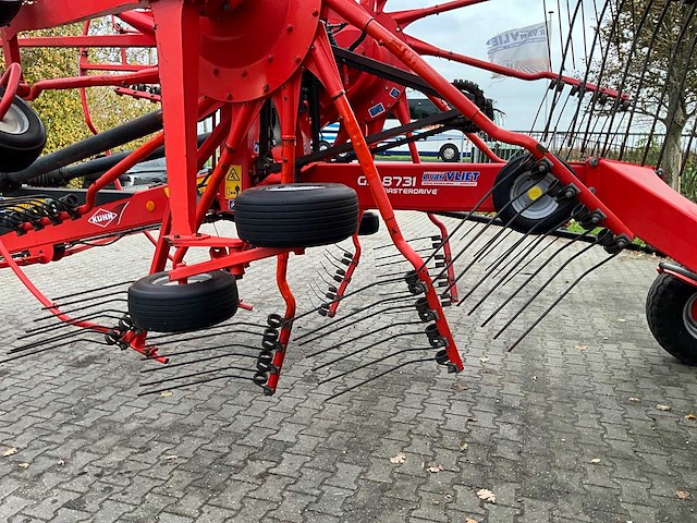 2014 kuhn ga 8731 masterdrive dubbele grashark - afbeelding 19 van  19