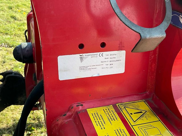 2014 kverneland clc pro rfcstxx cultivator - afbeelding 9 van  20