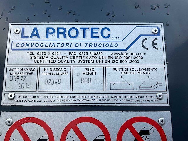 2014 la protec 02348 spanentransporteur - afbeelding 7 van  7