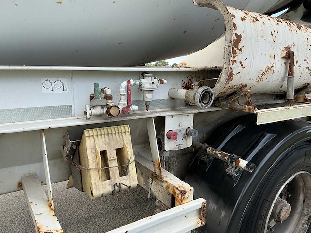 2014 liebherr sf34 10 m³ betonmixer-oplegger - afbeelding 4 van  19