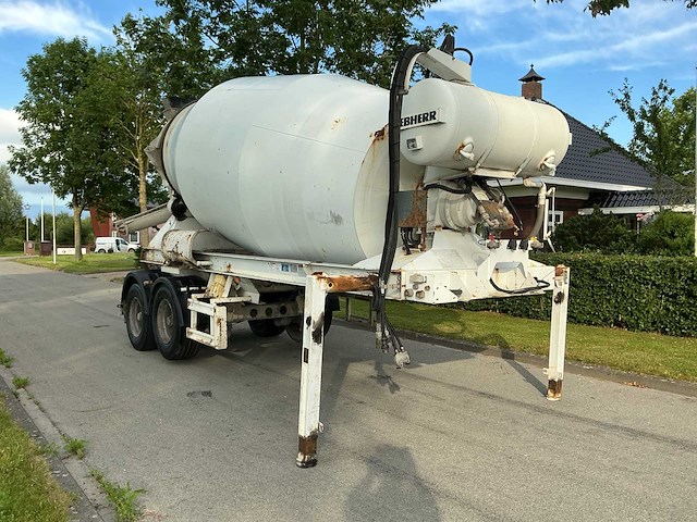 2014 liebherr sf34 10 m³ betonmixer-oplegger - afbeelding 13 van  19