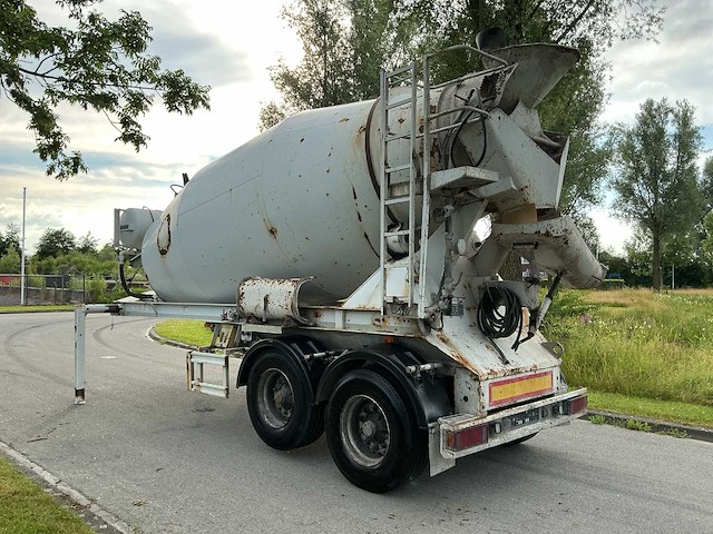 2014 liebherr sf34 10 m³ betonmixer-oplegger - afbeelding 14 van  19
