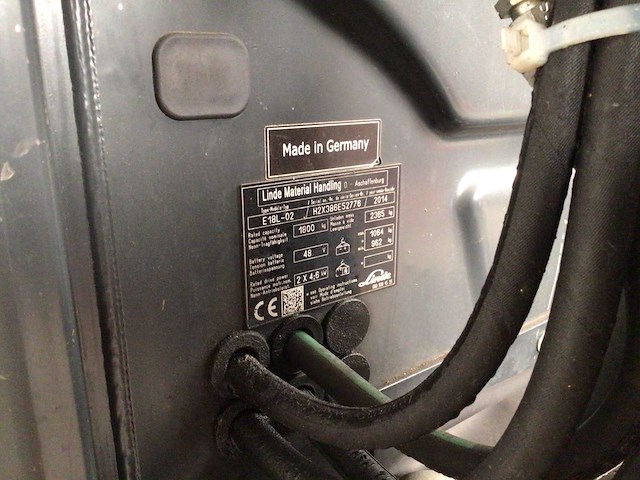 2014 linde e18 vorkheftruck - afbeelding 6 van  14