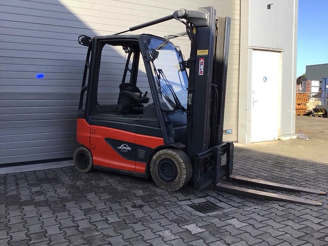 2014 linde e25-01 vorkheftruck - afbeelding 9 van  16