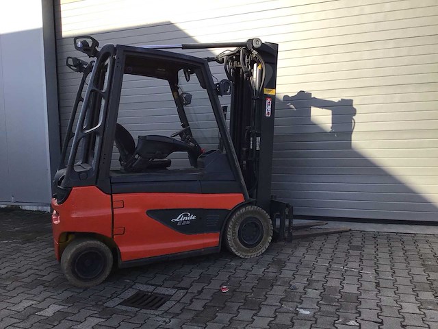 2014 linde e25-01 vorkheftruck - afbeelding 13 van  16