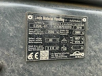 2014 linde e35hl-01 vorkheftruck elektrisch - afbeelding 6 van  14
