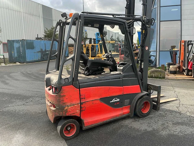 2014 linde e35hl-01 vorkheftruck elektrisch - afbeelding 8 van  14