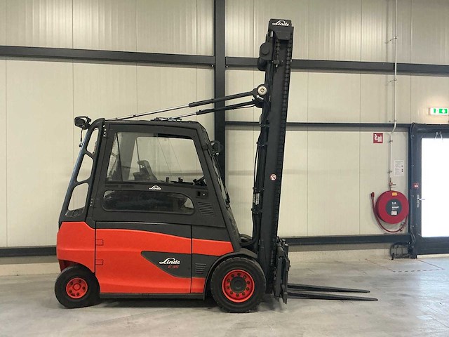 2014 linde e45hl-01/600 vorkheftruck - afbeelding 30 van  38