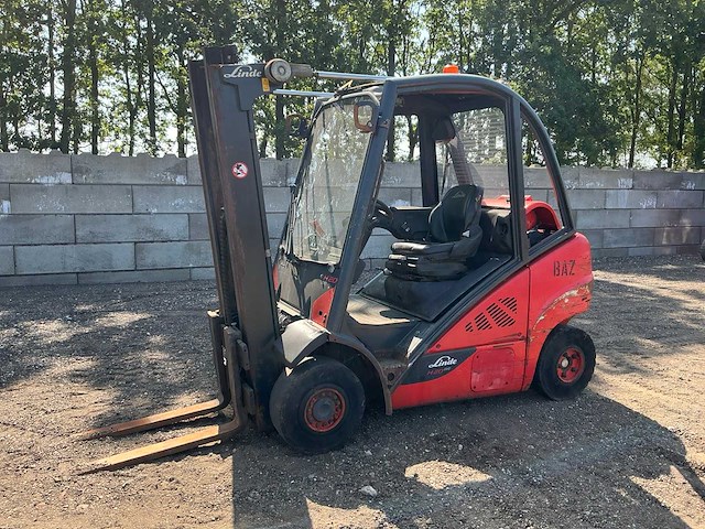 2014 linde h20t-02/600 vorkheftruck - afbeelding 1 van  35