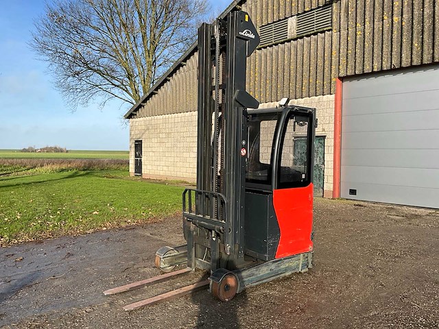 2014 linde r14-01 coldstore reach truck - afbeelding 12 van  30