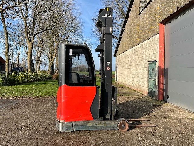 2014 linde r14-01 coldstore reach truck - afbeelding 28 van  30