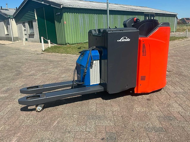 2014 linde t20 sp elektrische palletwagen - afbeelding 1 van  14