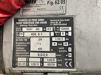 2014 lissmac lmk400 tfe+ehs-4/s6 lijmkraan - afbeelding 18 van  26