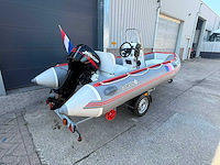 2014 lodestar adventure v450 rib boot + kanteltrailer - afbeelding 1 van  37