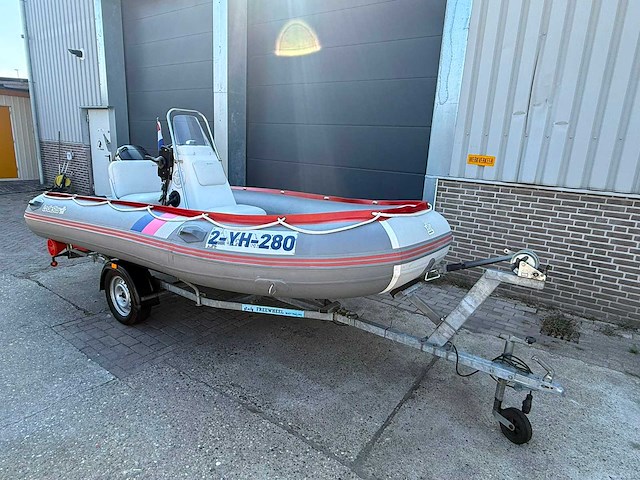 2014 lodestar adventure v450 rib boot + kanteltrailer - afbeelding 23 van  37