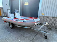 2014 lodestar adventure v450 rib boot + kanteltrailer - afbeelding 23 van  37