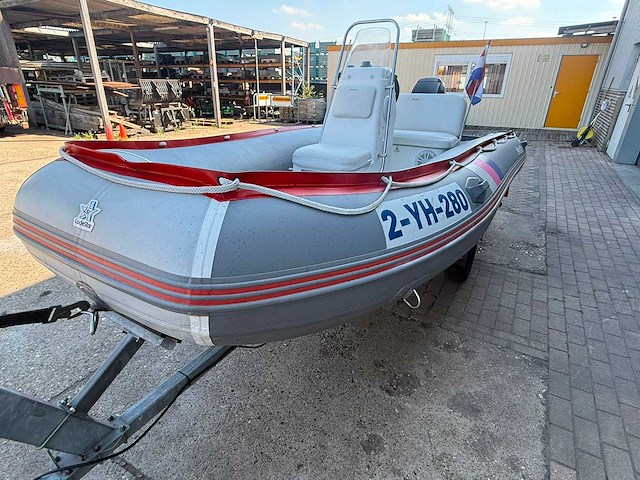 2014 lodestar adventure v450 rib boot + kanteltrailer - afbeelding 32 van  37