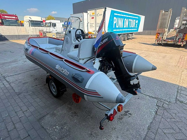 2014 lodestar adventure v450 rib boot + kanteltrailer - afbeelding 34 van  37