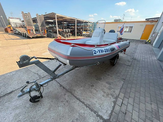 2014 lodestar adventure v450 rib boot + kanteltrailer - afbeelding 36 van  37