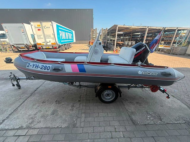 2014 lodestar adventure v450 rib boot + kanteltrailer - afbeelding 37 van  37